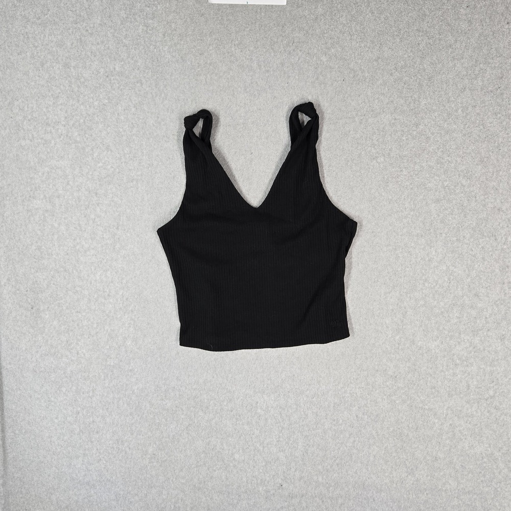 Miss Me Women Tank Top LARGE Black Pullover Stretch